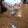 可愛い「いちごパフェ」は私の先生のカフェで・・・